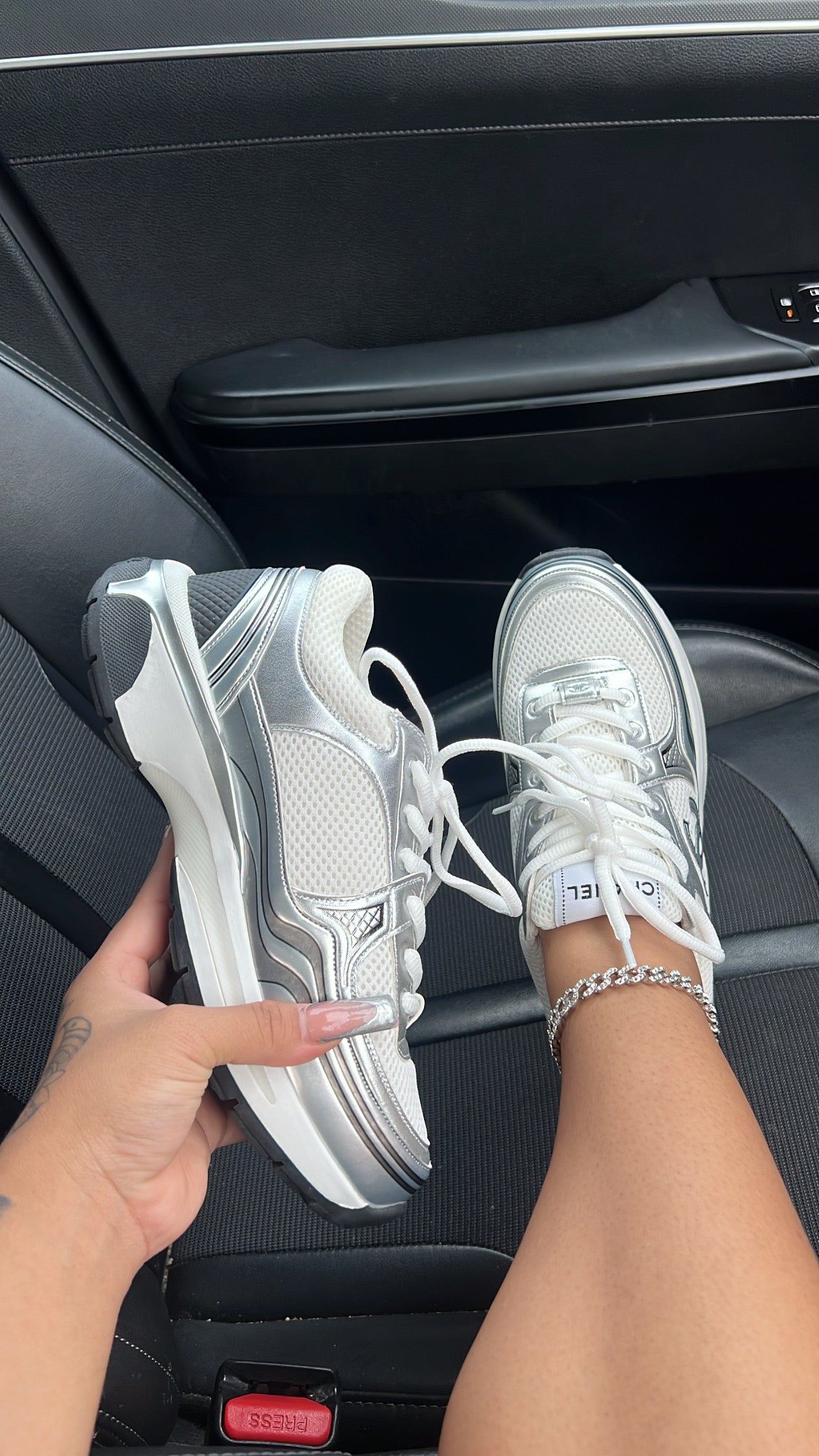 Chrome CD Sneakers