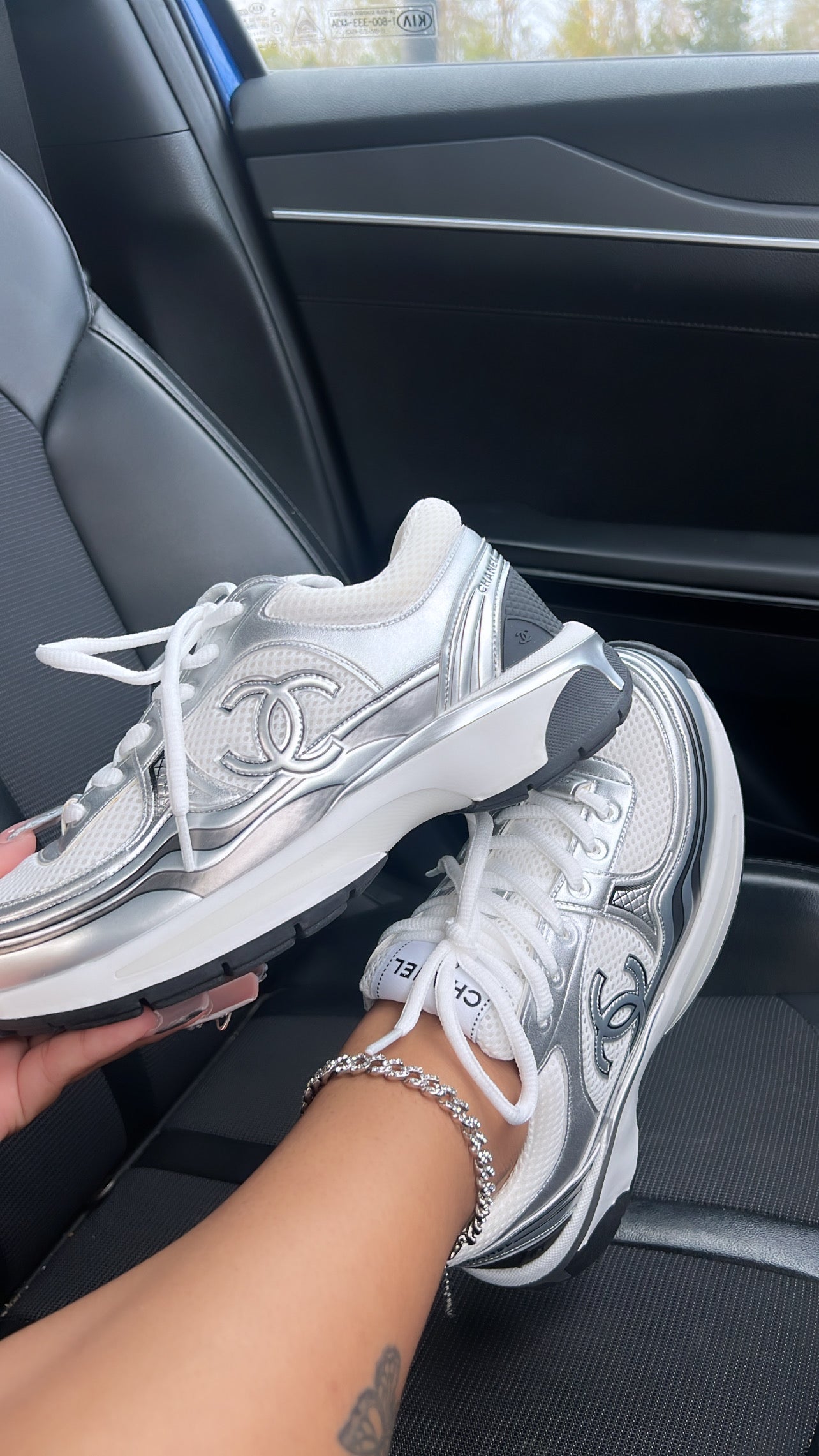 Chrome CD Sneakers