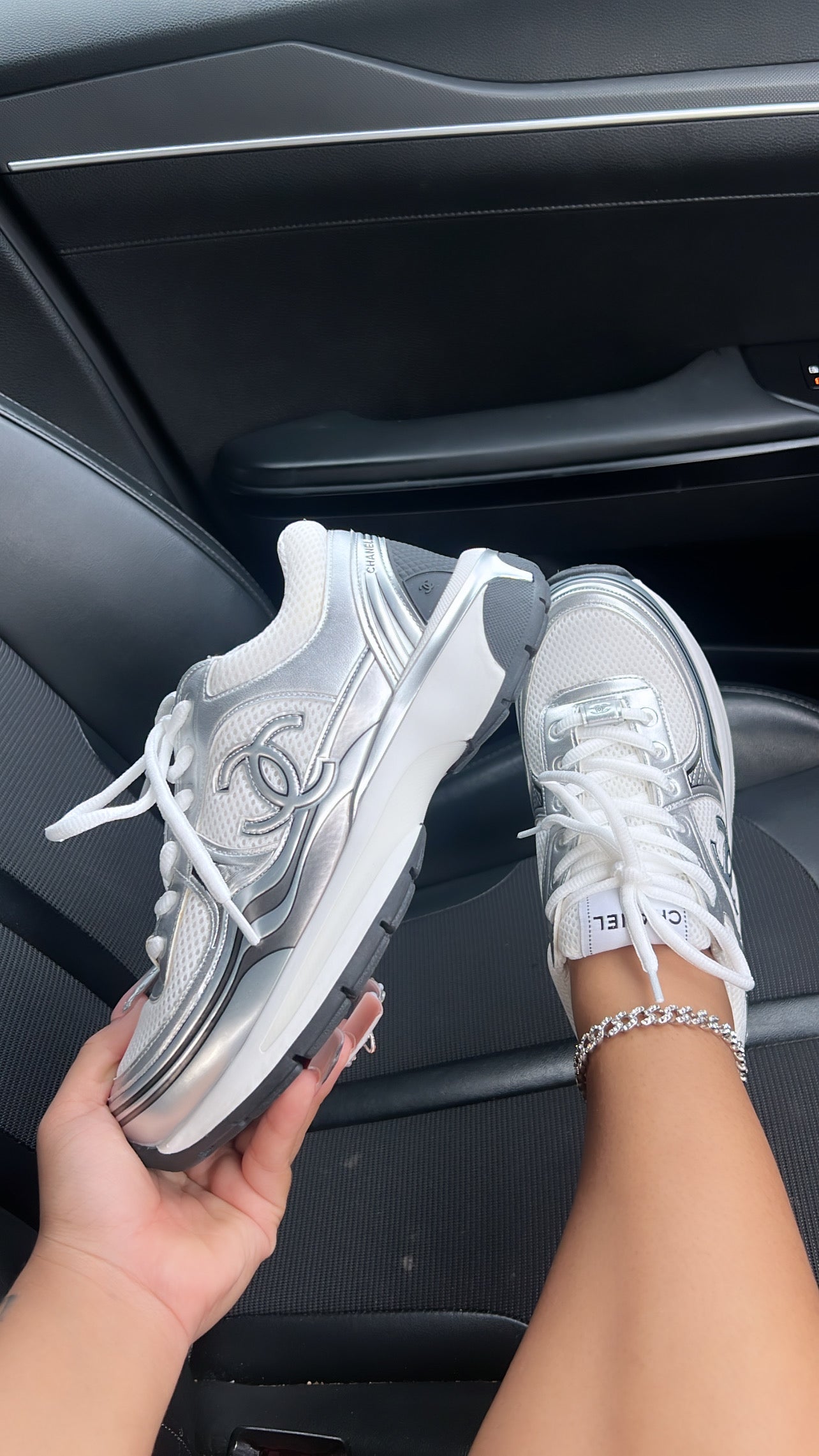 Chrome CD Sneakers